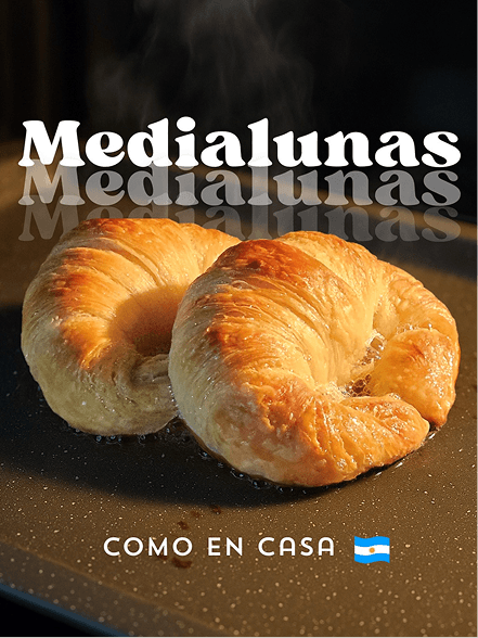 Medialunas como en casa
